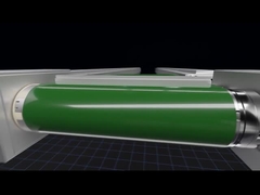 저소음 고토크 전자 드럼 모터 마이크로 300 밀리미터 붓을 쓸 필요가 없는 기어 들 모우터